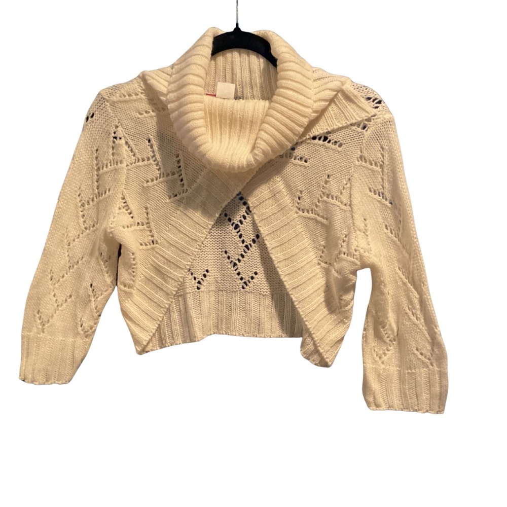 Say What? Cream Cowl Neck Sweater‎